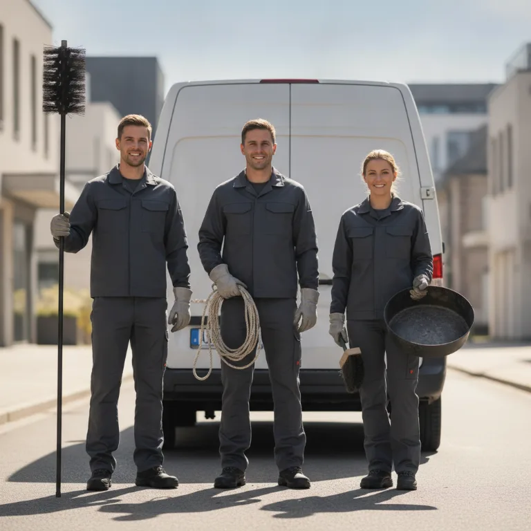 Schornsteinfeger Team in Zuerich (Kreis 3)